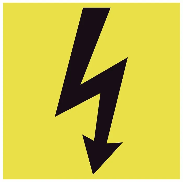 Framed Print : High Voltage Symbol, Illustration Framed Print : High Voltage Symbol, Illustration