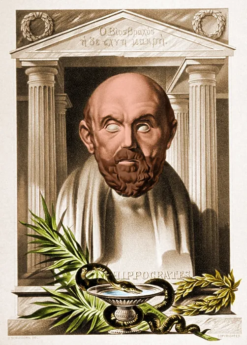 Framed Print : Hippocrates, Greek Physician Framed Print : Hippocrates, Greek Physician
