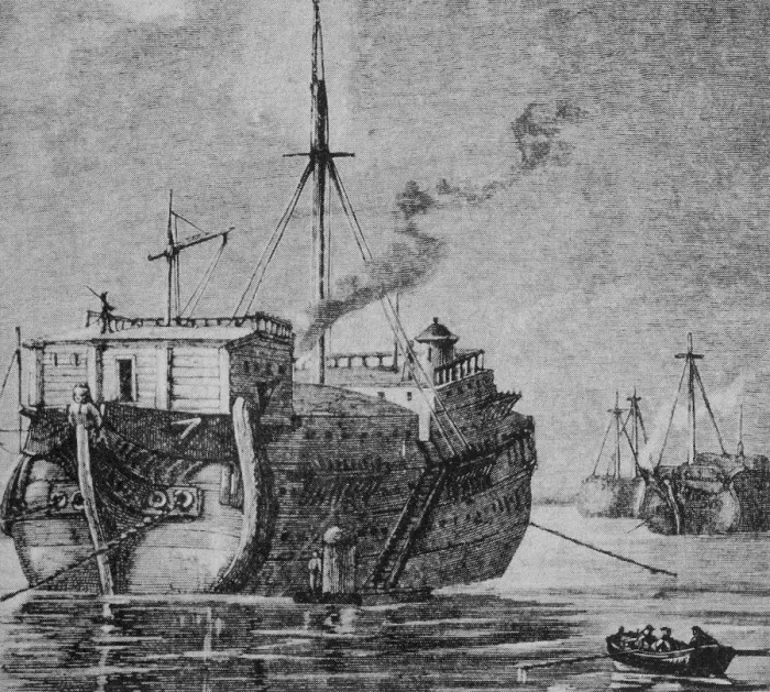 Framed Print : HMS Jersey, 1777 Framed Print : HMS Jersey, 1777