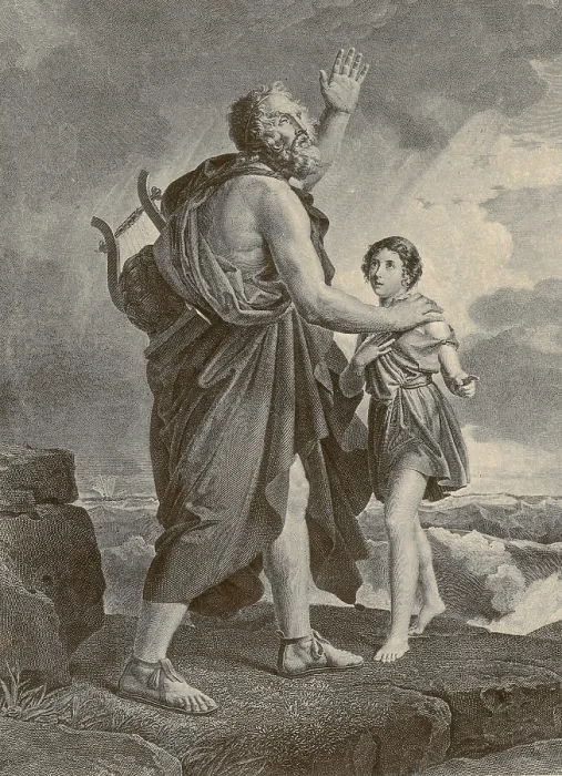 Framed Print : Homer, Ancient Greek Epic Poet Framed Print : Homer, Ancient Greek Epic Poet
