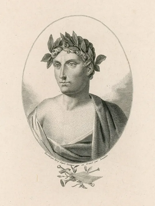 Framed Print : Horace, Roman Poet