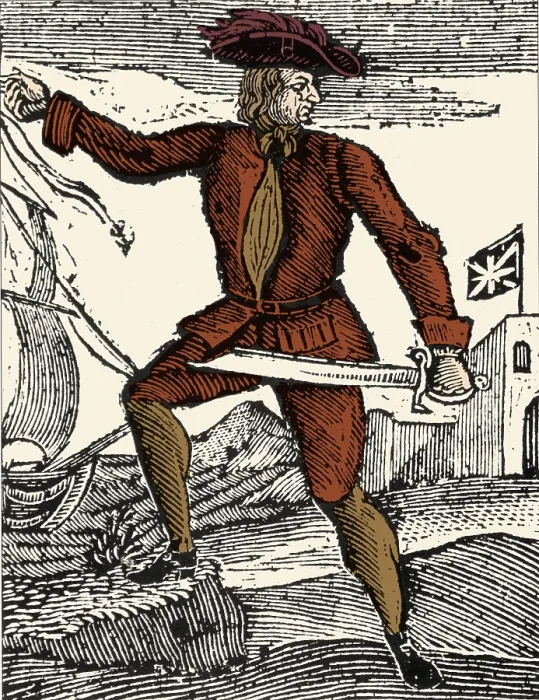 Framed Print : Howell Davis, Welsh Pirate
