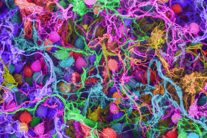 Framed Print : Human Brain Cells, scanning electron micrograph Framed Print : Human Brain Cells, scanning electron micrograph