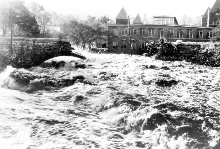 Framed Print : Hurricane Flooding, 1938 Framed Print : Hurricane Flooding, 1938