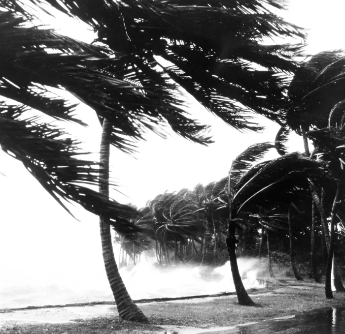 Framed Print : Hurricane Waves Strike Seawall