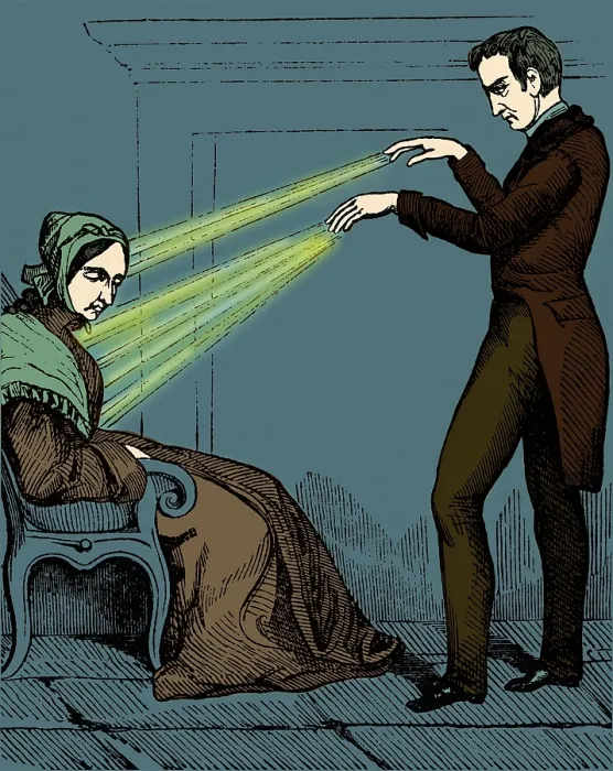 Framed Print : Hypnotism, 1846 Framed Print : Hypnotism, 1846