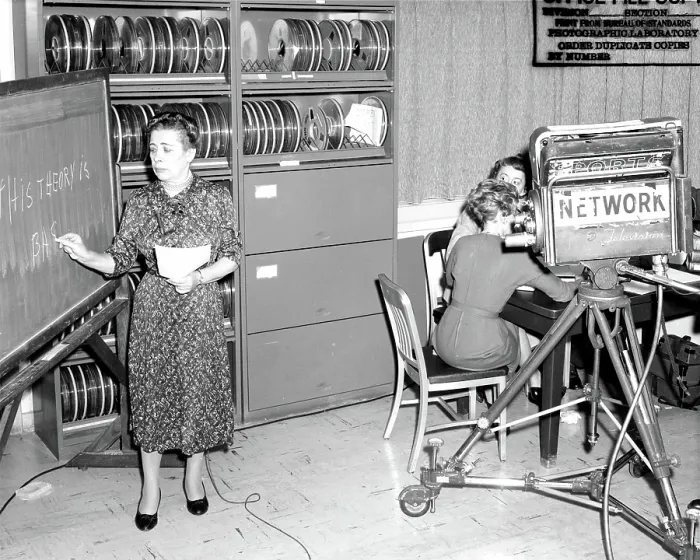 Framed Print : Ida Rhodes at IBM, 1960 Framed Print : Ida Rhodes at IBM, 1960
