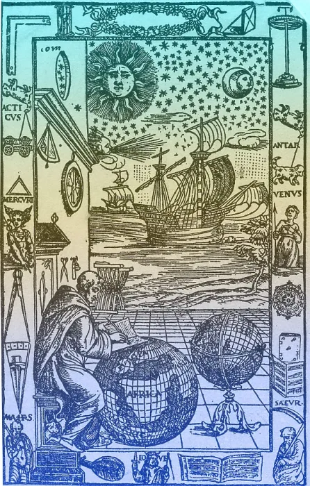 Framed Print : Illustration of sky design
