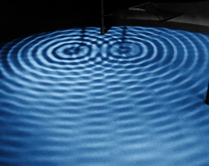 Framed Print : Intersecting Ripples Framed Print : Intersecting Ripples