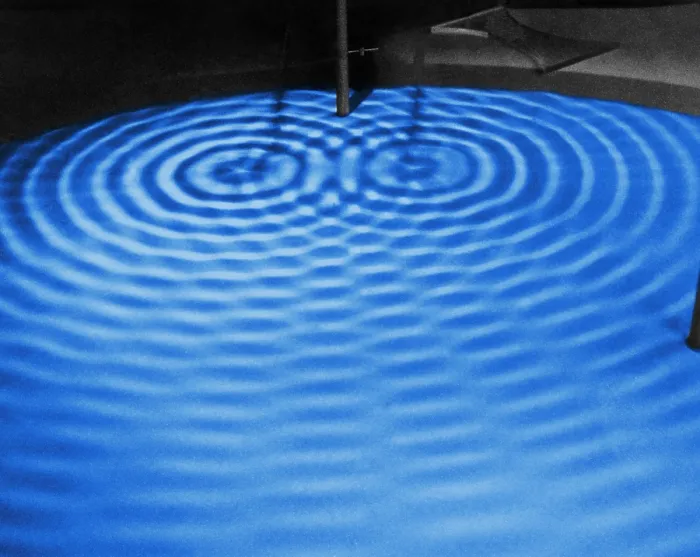 Framed Print : Intersecting Ripples Framed Print : Intersecting Ripples