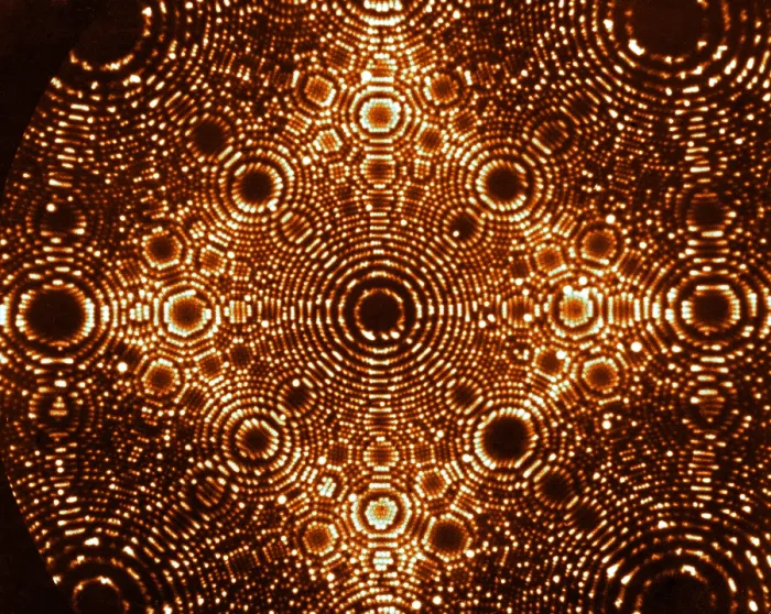 Framed Print : Iridium Crystal, Field Ion Microscopy Framed Print : Iridium Crystal, Field Ion Microscopy