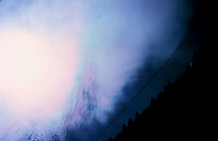Framed Print : Irisation or iridescence in super-cooled cloud droplets in cirrocumulus