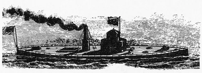 Framed Print : Ironclad USS Monitor, 1860s Framed Print : Ironclad USS Monitor, 1860s