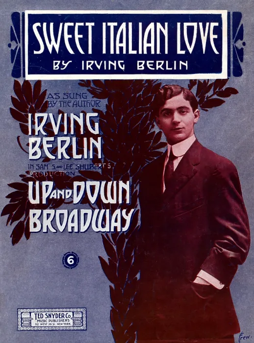 Framed Print : Irving Berlin, American Composer and Lyricist Framed Print : Irving Berlin, American Composer and Lyricist