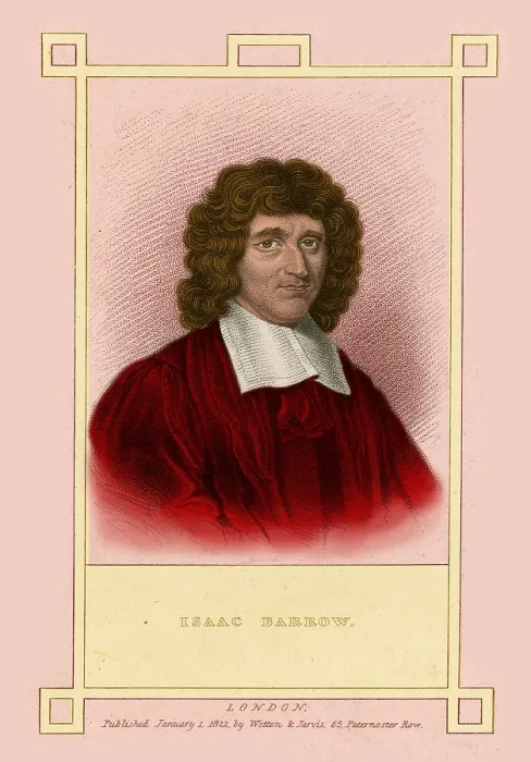 Framed Print : Isaac Barrow, English Mathematician Framed Print : Isaac Barrow, English Mathematician