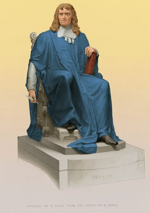 Framed Print : Isaac Barrow, English Mathematician Framed Print : Isaac Barrow, English Mathematician