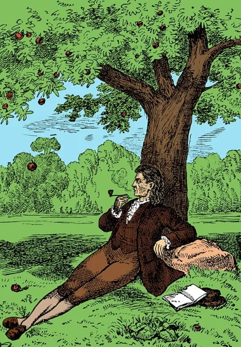 Framed Print : Isaac Newton, English Polymath