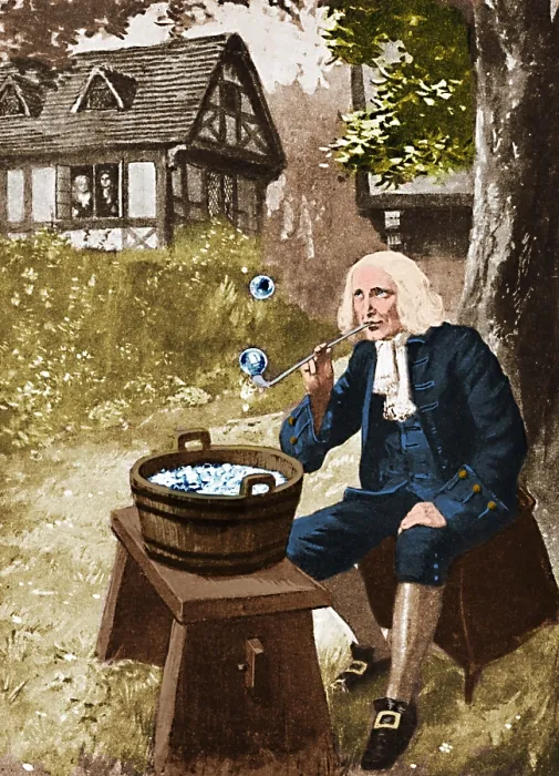 Framed Print : Isaac Newton, English Polymath