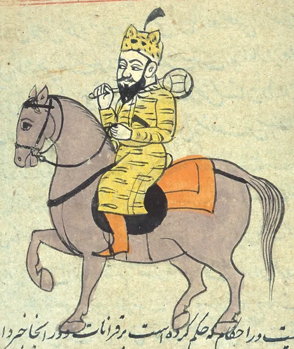 Framed Print : Islamic Warrior, 17th Century Framed Print : Islamic Warrior, 17th Century
