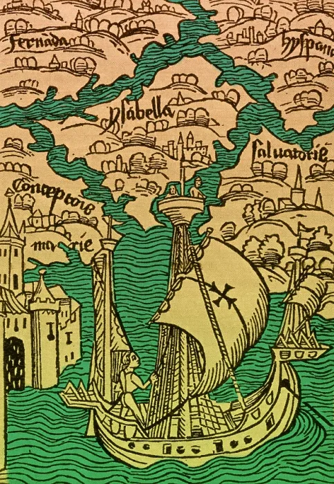 Framed Print : Islands Discovered by Columbus