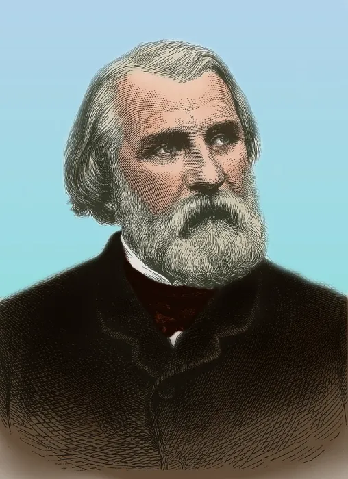 Framed Print : Ivan Turgenev, Russian Author