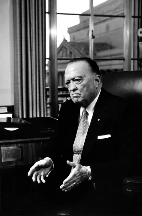 Framed Print : J. Edgar Hoover, First Director of the FBI Framed Print : J. Edgar Hoover, First Director of the FBI