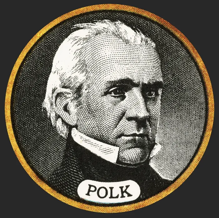 Framed Print : James K. Polk, 11th U.S. President Framed Print : James K. Polk, 11th U.S. President