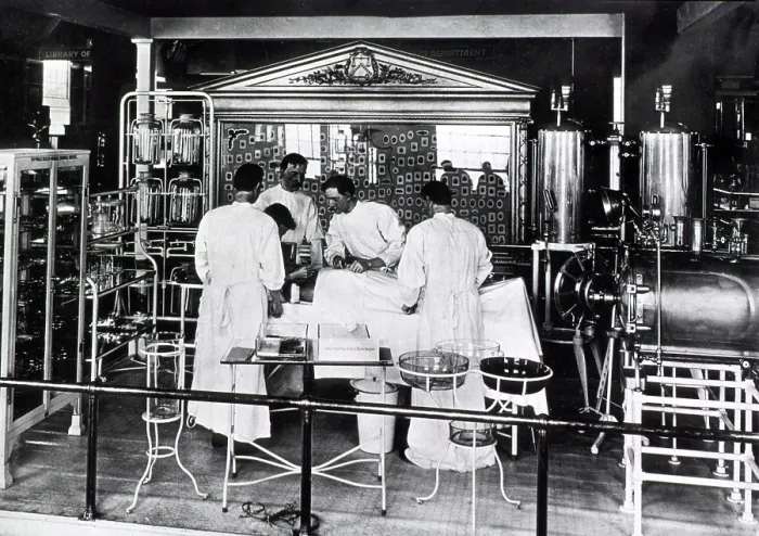 Framed Print : Jamestown Exposition, Marine Hospital Operating Room, 1907 Framed Print : Jamestown Exposition, Marine Hospital Operating Room, 1907