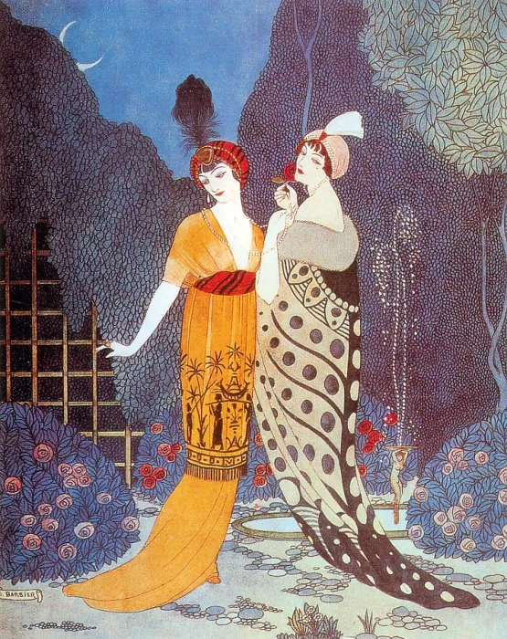 Framed Print : Jeanne Paquin Fashion Design, 1912