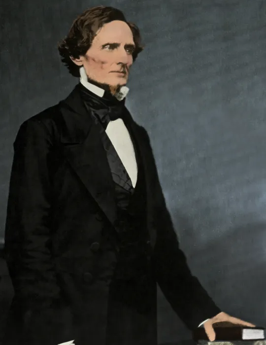 Framed Print : Jefferson Davis, President of the Confederacy Framed Print : Jefferson Davis, President of the Confederacy