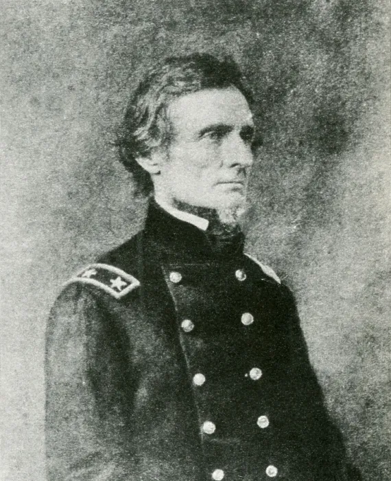 Framed Print : Jefferson Davis, President of the Confederacy Framed Print : Jefferson Davis, President of the Confederacy