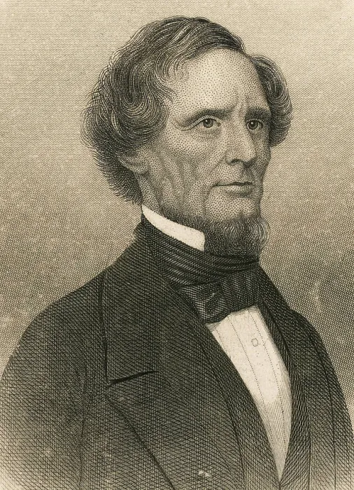Framed Print : Jefferson Davis, President of the Confederacy Framed Print : Jefferson Davis, President of the Confederacy