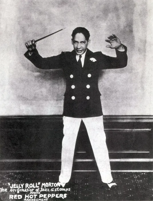 Framed Print : Jelly Roll Morton, American Jazz Musician Framed Print : Jelly Roll Morton, American Jazz Musician