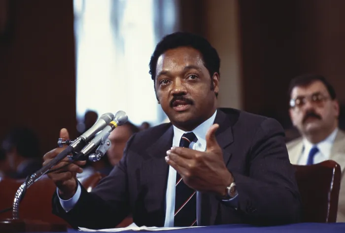 Framed Print : Jesse Jackson, c.1988 Framed Print : Jesse Jackson, c.1988