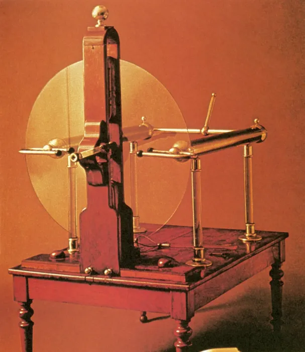 Framed Print : Jesse Ramsden, Electrostatic Generator, 18th Century Framed Print : Jesse Ramsden, Electrostatic Generator, 18th Century