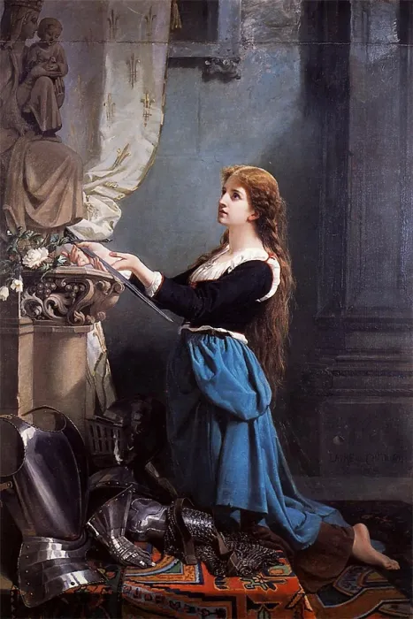 Framed Print : Joan of Arc, French National Heroine Framed Print : Joan of Arc, French National Heroine