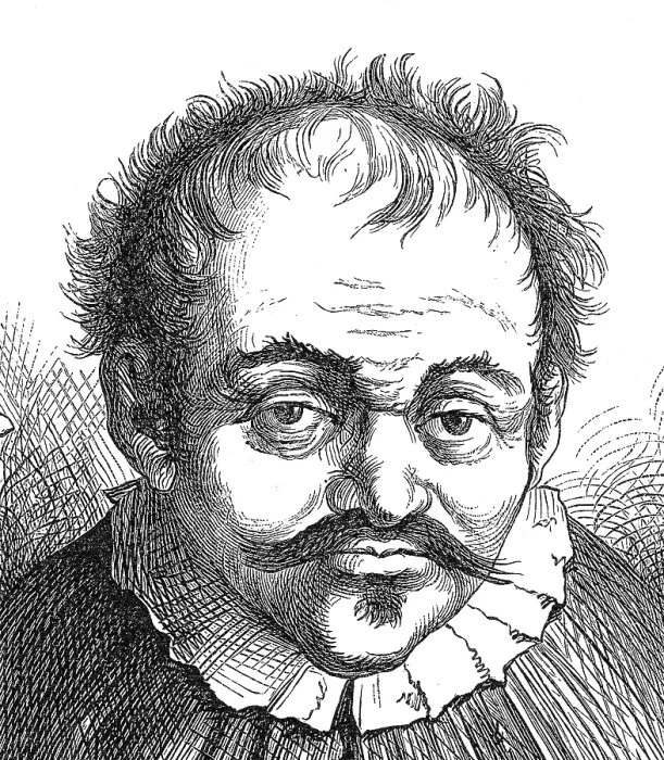 Framed Print : Johann Georg Faust, German Alchemist