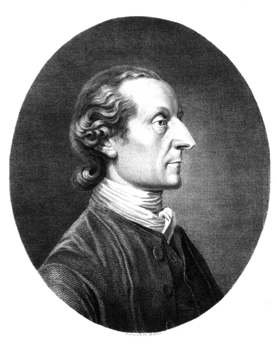 Framed Print : Johann Kaspar Lavater, Swiss Physiognomist and Poet Framed Print : Johann Kaspar Lavater, Swiss Physiognomist and Poet