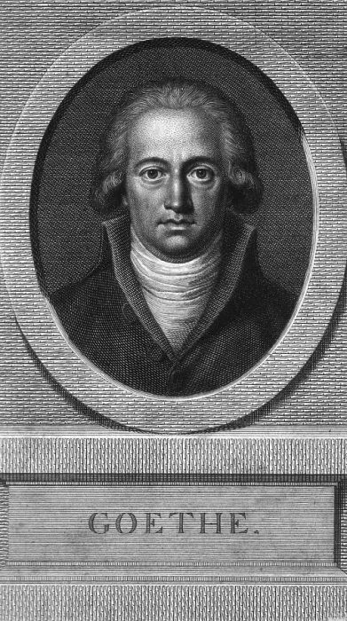 Framed Print : Johann von Goethe, German Author and Polymath