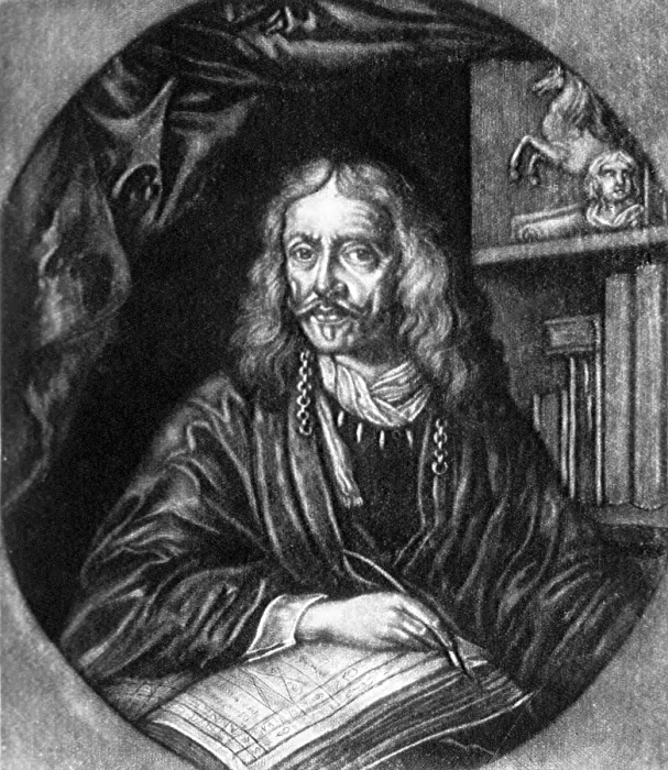 Framed Print : Johannes Hevelius, Polish Astronomer