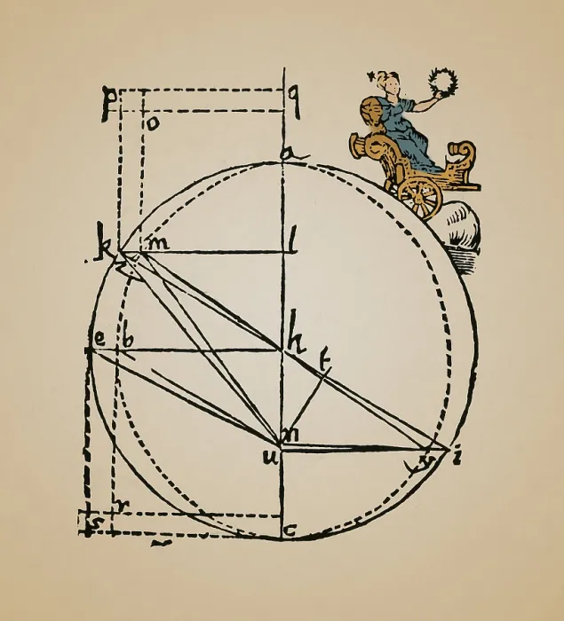 Framed Print : Johannes Kepler Mars Orbit Drawing Framed Print : Johannes Kepler Mars Orbit Drawing