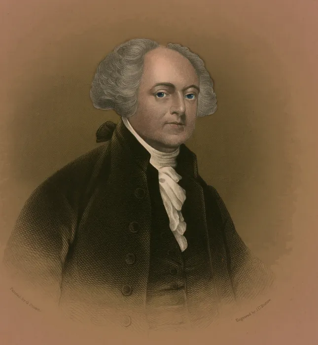 Framed Print : John Adams, 2nd American President Framed Print : John Adams, 2nd American President