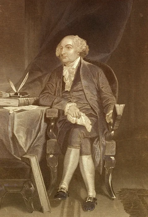 Framed Print : John Adams, 2nd American President Framed Print : John Adams, 2nd American President