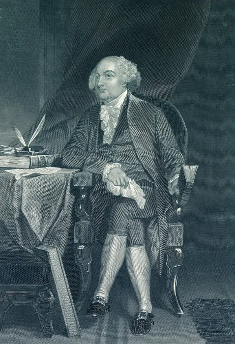 Framed Print : John Adams, 2nd U.S. President Framed Print : John Adams, 2nd U.S. President