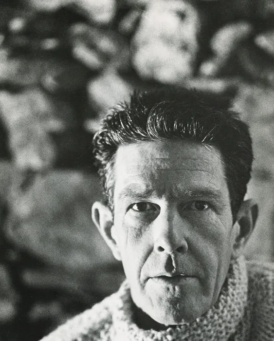 Framed Print : John Cage, 1963