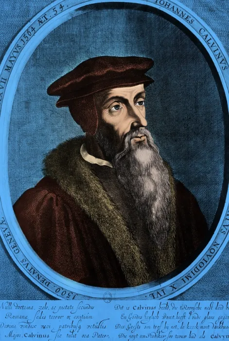 Framed Print : John Calvin, French Theologist Framed Print : John Calvin, French Theologist