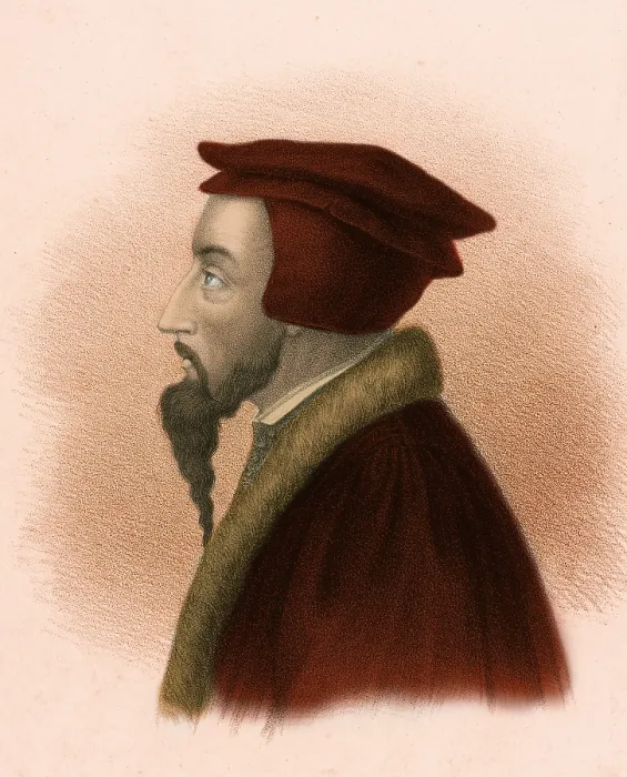 Framed Print : John Calvin, French Theologist Framed Print : John Calvin, French Theologist