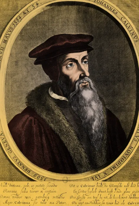 Framed Print : John Calvin, French Theologist Framed Print : John Calvin, French Theologist