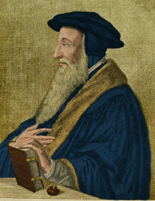 Framed Print : John Calvin, French Theologist Framed Print : John Calvin, French Theologist