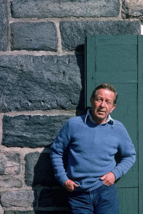 Framed Print : John Cheever, 1977 Framed Print : John Cheever, 1977
